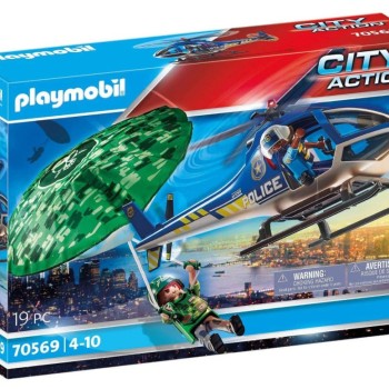 Set Policijsko iskanje s padalom 70569 - Playmobil Police