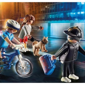 Policist s kolesom in roparjem 70573 - City Action