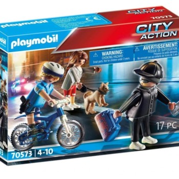 Policist s kolesom in roparjem 70573 - City Action