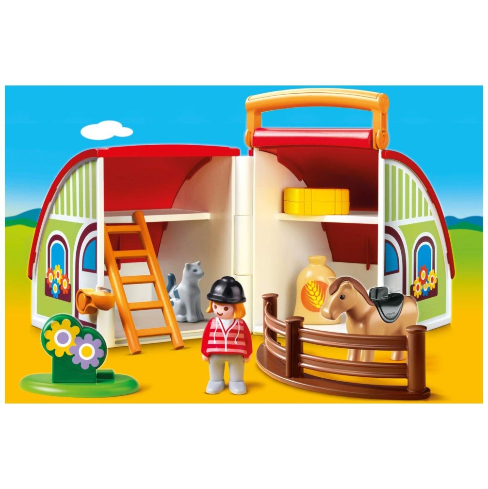 Prenosna kmetija 70180 - Playmobil 1.2.3. Prenosna kmetija 70180 - Playmobil 1.2.3.