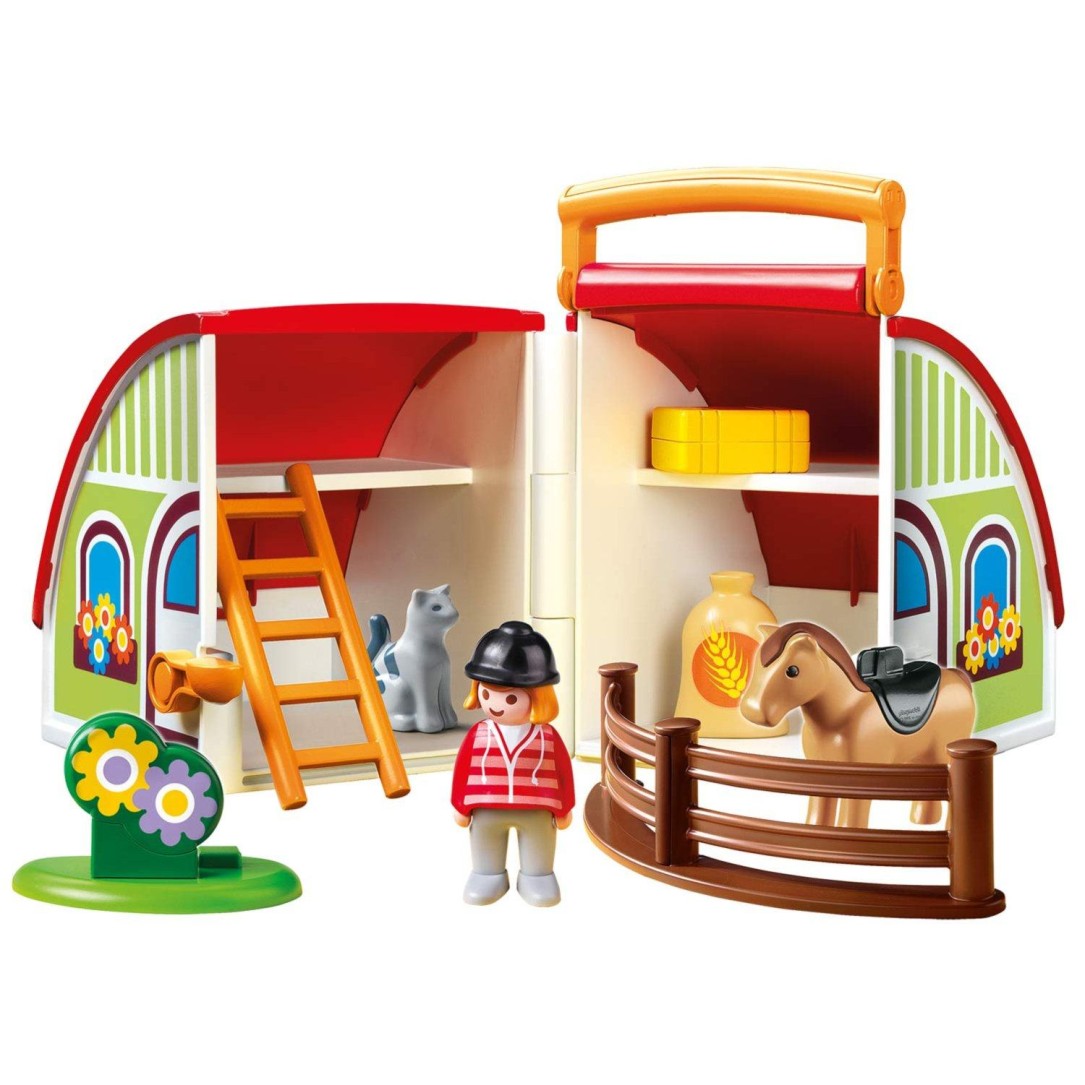 Prenosna kmetija 70180 - Playmobil 1.2.3. Prenosna kmetija 70180 - Playmobil 1.2.3.
