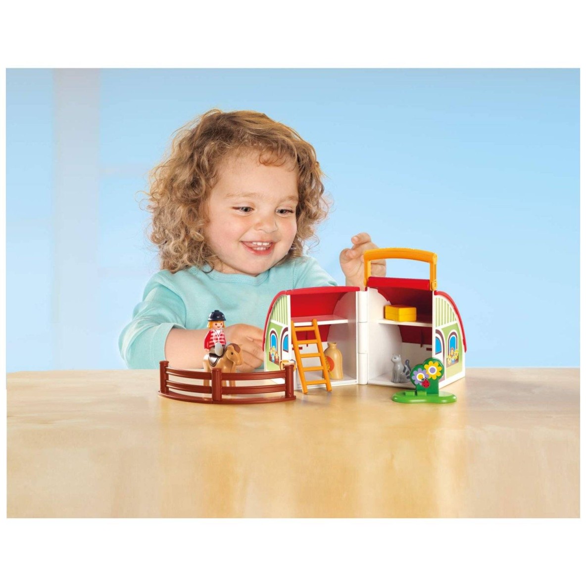 Prenosna kmetija 70180 - Playmobil 1.2.3. Prenosna kmetija 70180 - Playmobil 1.2.3.