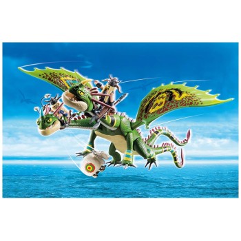 Tekma zmajev, Grdobuča in trdobučnež 70730 - Playmobil Dragons
