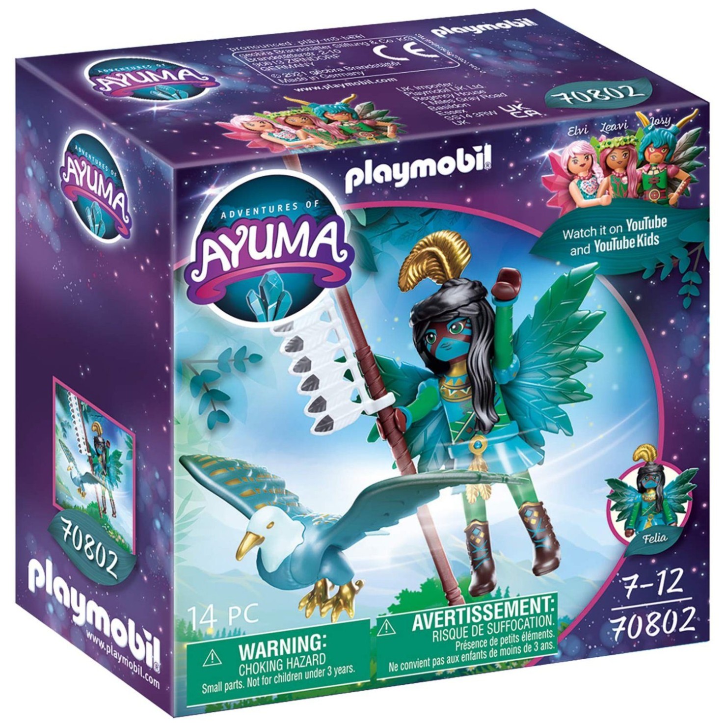 Vitez vila s duhovnom životinjom 70802  - Playmobil Ayuma