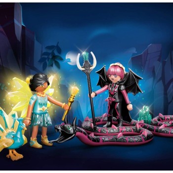 Kristalna in netopirjeva vila z živaljo 70803 - Playmobil Ayuma