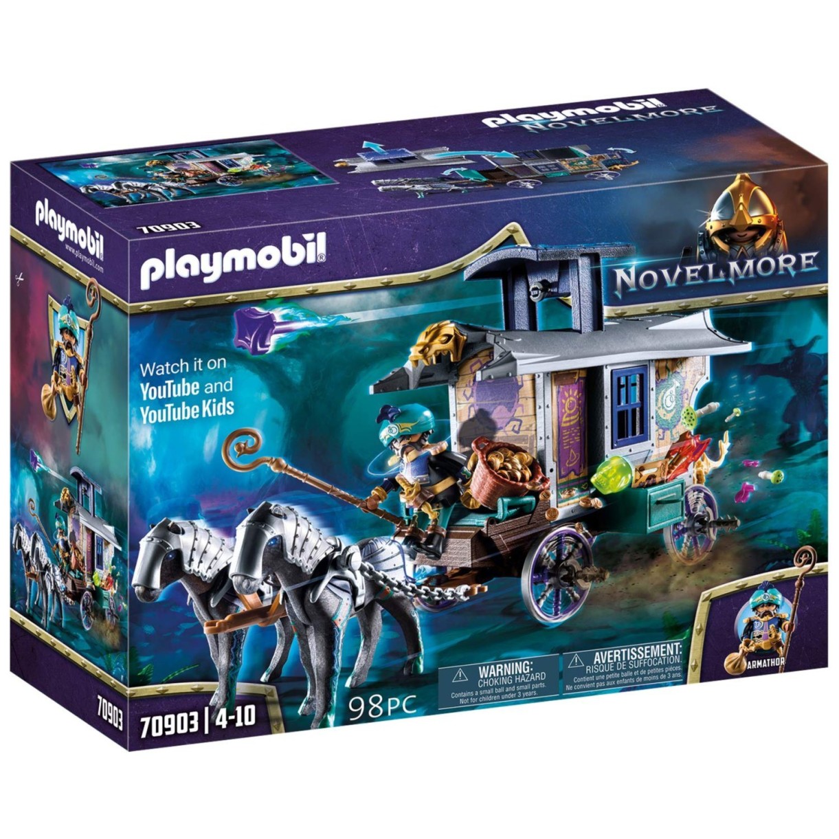 Playmobil Novelmore Trgovska kočija 70903