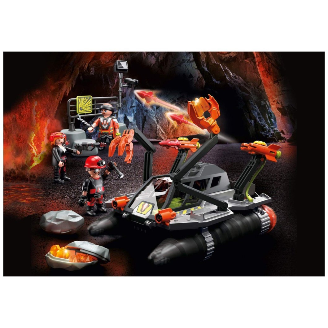 Playmobil Dinos Rušilni vrtalni stroj 70927