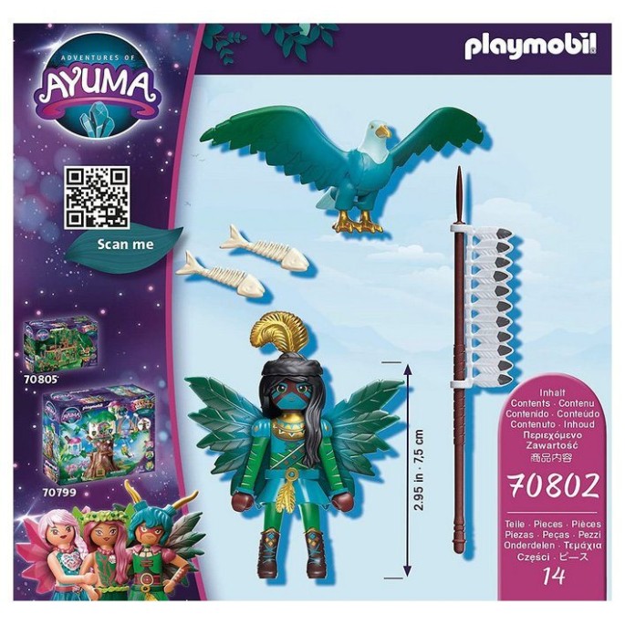 Vitez vila s duhovnom životinjom 70802  - Playmobil Ayuma