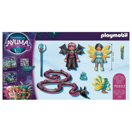 Kristalna in netopirjeva vila z živaljo 70803 - Playmobil Ayuma