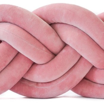 Enojna obroba za otroško posteljo PLIŠ ROZA 200 cm