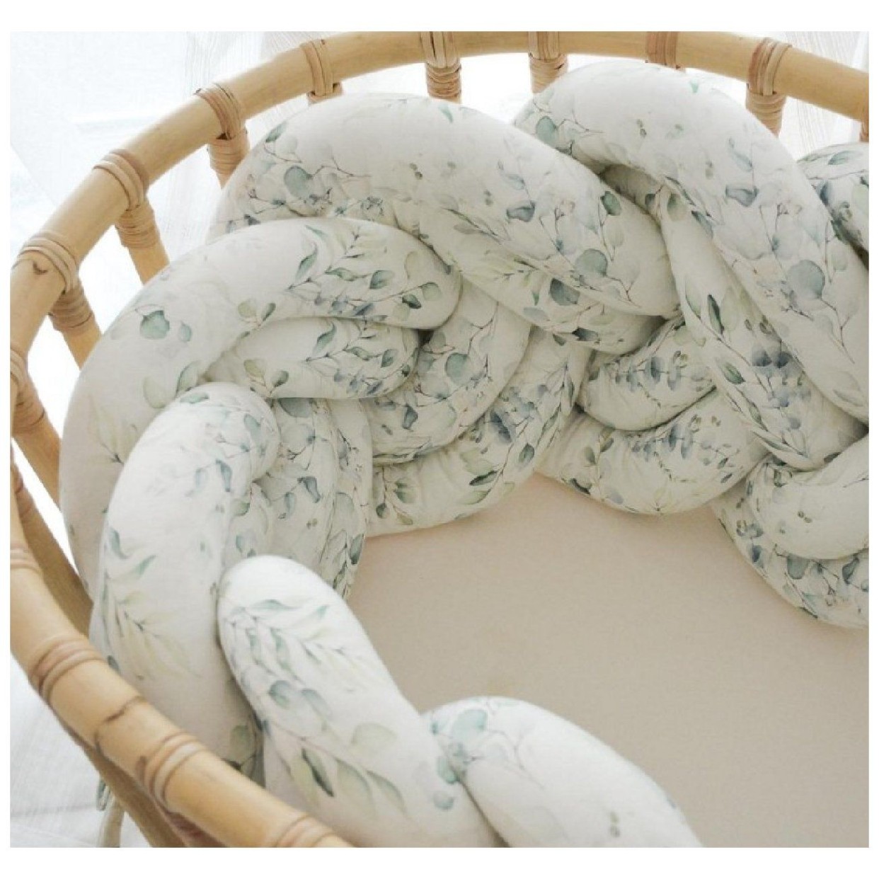 Dvojna obroba za otroško posteljo EVKALIPTUS 360cm