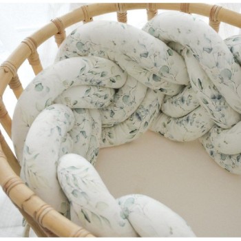 Dvojna obroba za otroško posteljo EVKALIPTUS 200cm