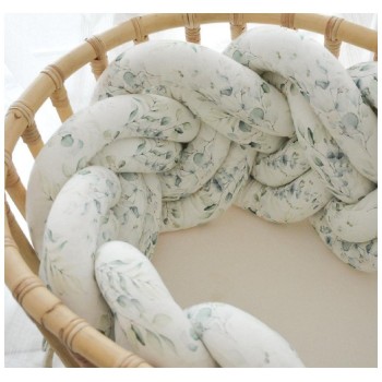 Dvojna obroba za posteljo EVKALIPTUS 200cm - odprta embalaža