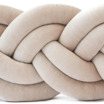 Dvostruka bordura za dječji krevet Pliš BEIGE 300cm