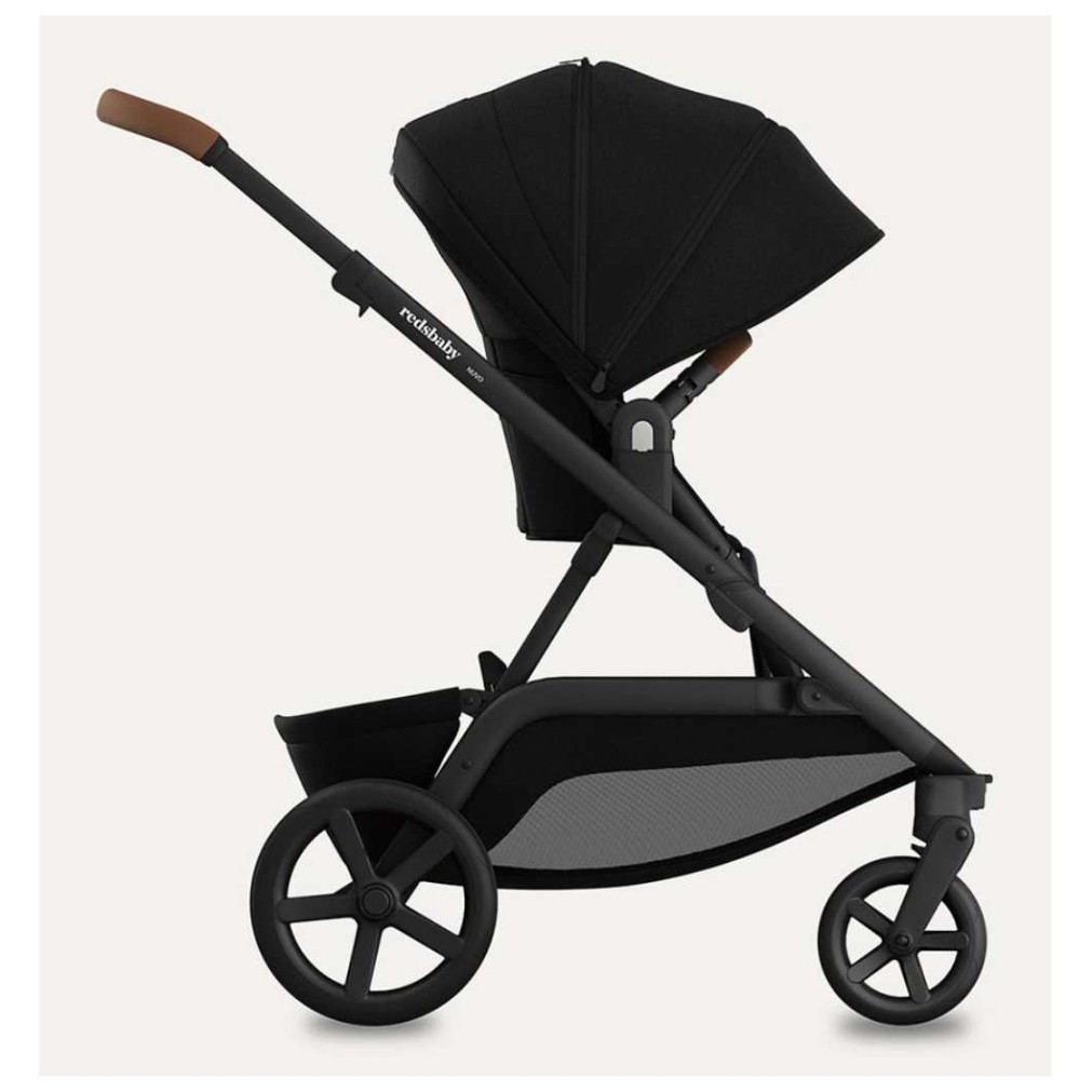 Otroški voziček 2v1 NUVO Black