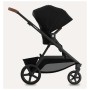 Otroški voziček 2v1 NUVO Black