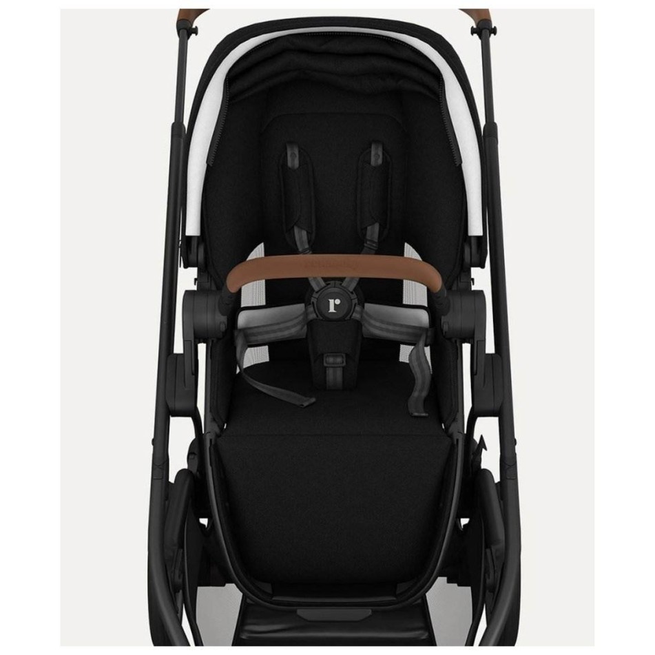 Otroški voziček 2v1 NUVO Black