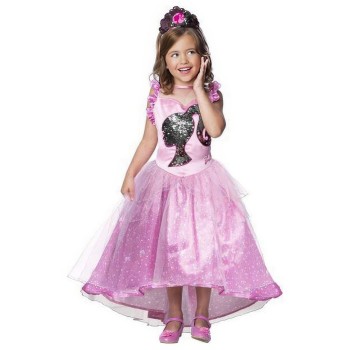 Pustni kostum za otroke Barbie Princesa -4 let
