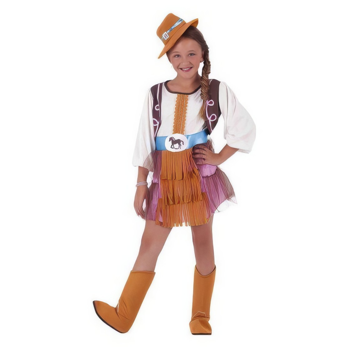 Pustni kostum za otroke COWGIRL 5-7 let Pustni kostum za otroke COWGIRL 5-7 let