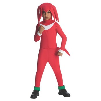 Pustni kostum za otroke Sonic Knuchles Classic 5-7 let Pustni kostum za otroke Sonic Knuchles Classic 5-7 let