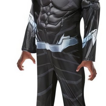Pustni kostum za otroke Black Panther Deluxe 7-8 let