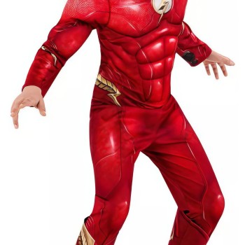 Pustni kostum za otroke Flash Deluxe 7-8 let Pustni kostum za otroke Flash Deluxe 7-8 let