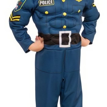 Pustni kostum Super Policaj 5-7 let