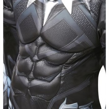 Pustni kostum za otroke Black Panther Deluxe 7-8 let Pustni kostum za otroke Black Panther Deluxe 7-8 let