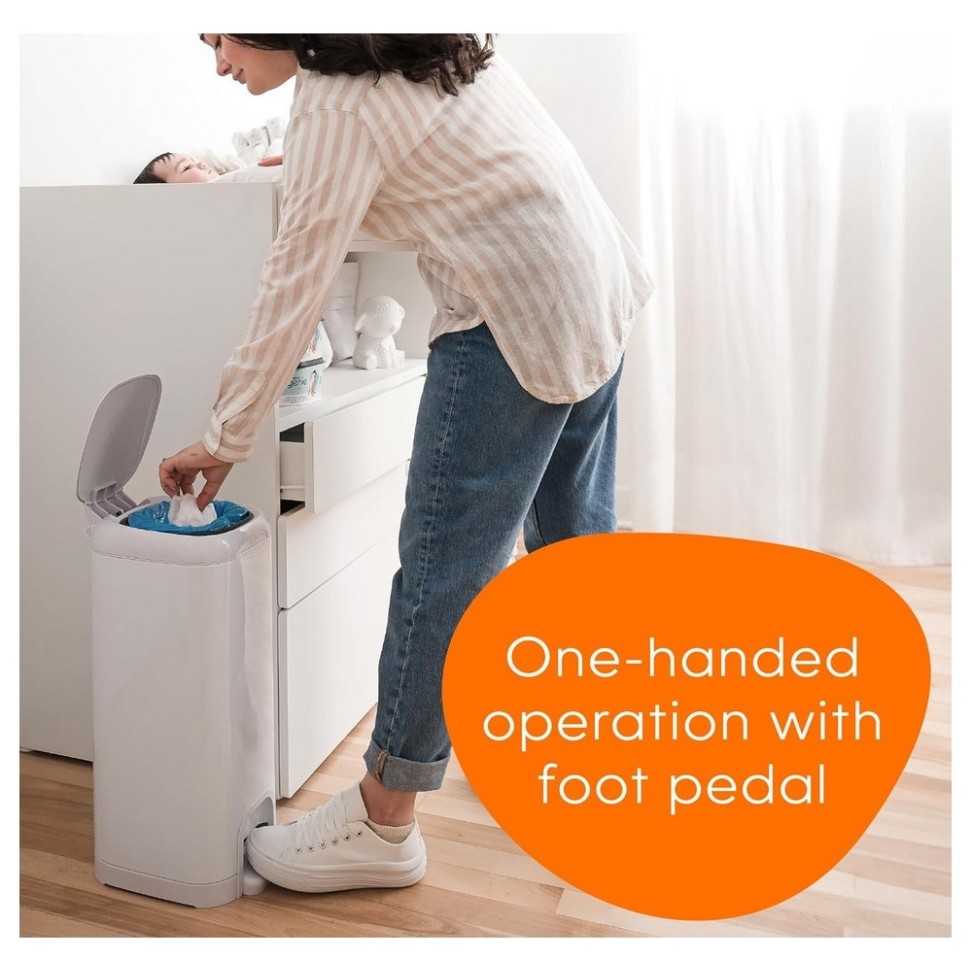 Koš za plenice DIAPER GENIE SELECT grey