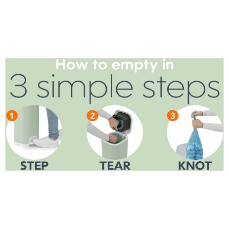 Koš za plenice DIAPER GENIE SELECT green