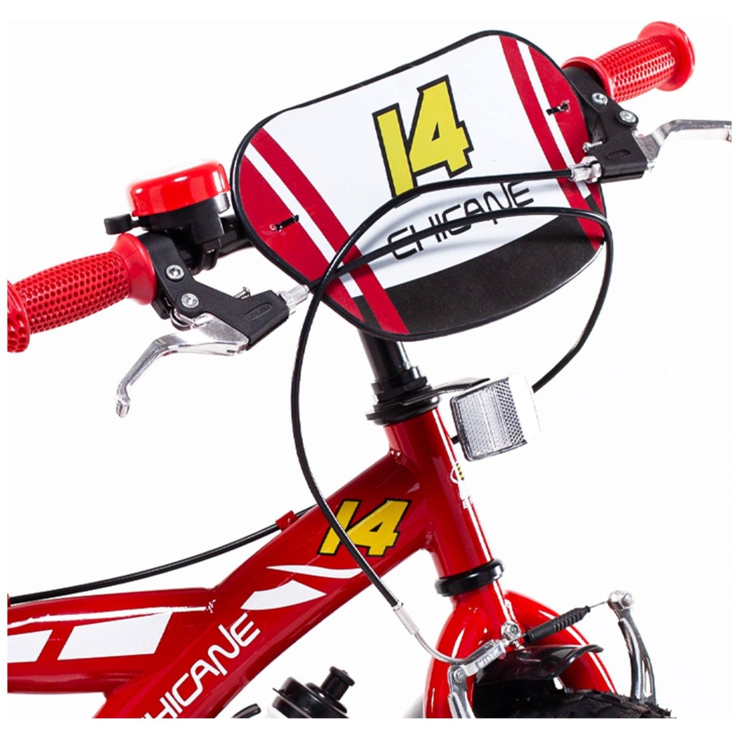 Otroško kolo 14 col CHICANE Red