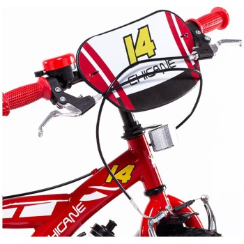 Otroško kolo 14 col CHICANE Red