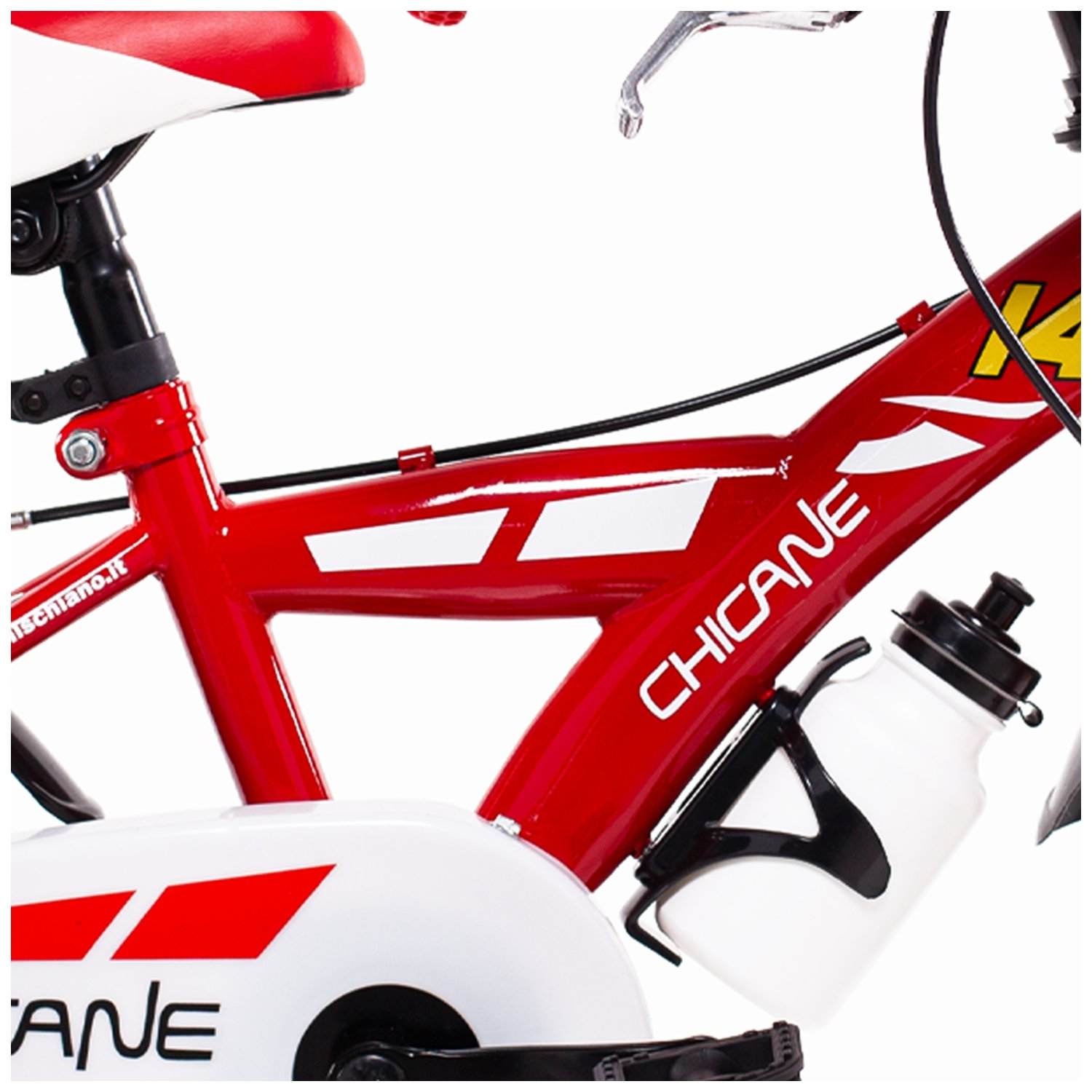 Otroško kolo 14 col CHICANE Red