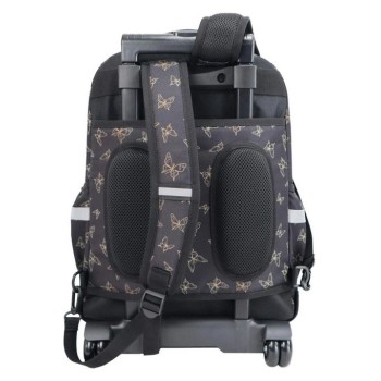 Šolska torba na kolesih Trolley Gold Butterfly 28111 Šolska torba na kolesih Trolley Gold Butterfly 28111