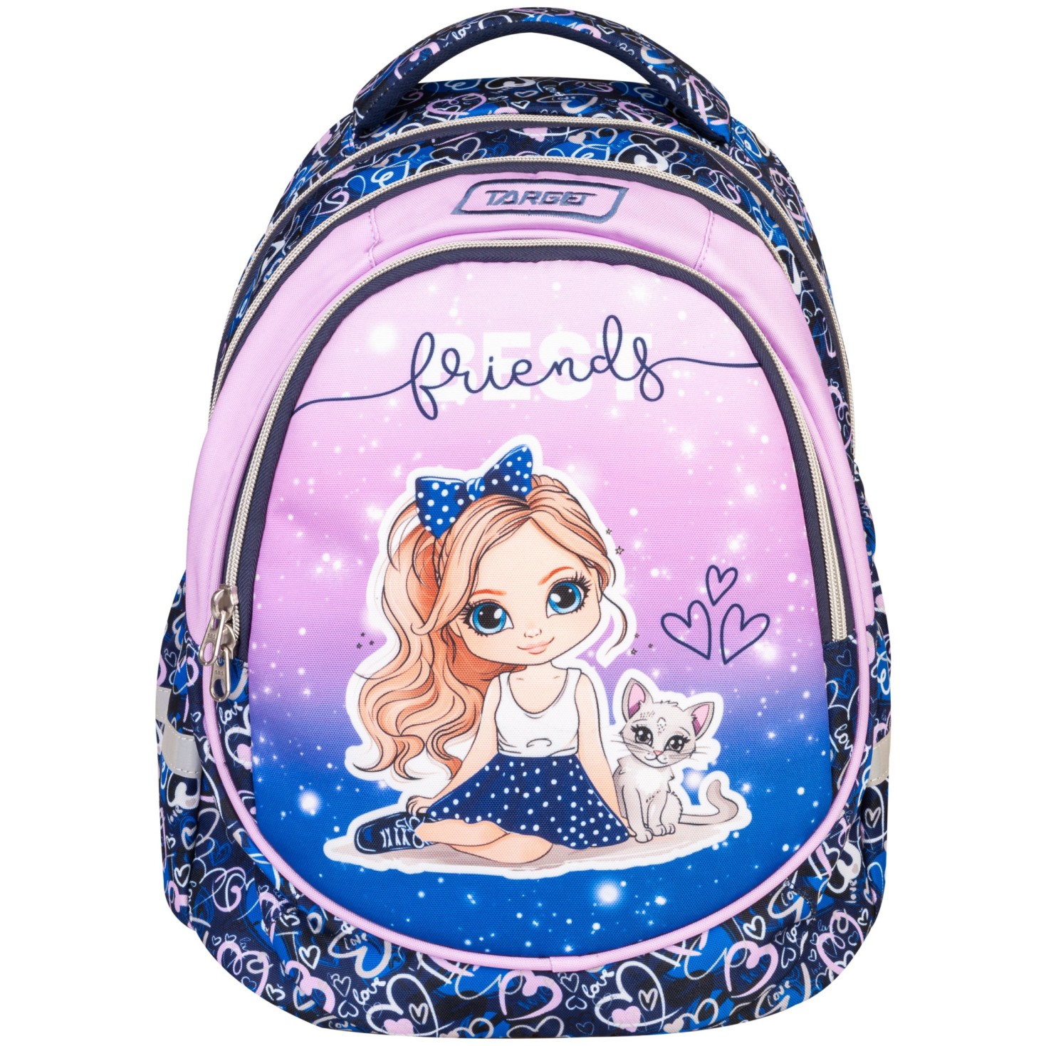 Ruksak za školu SUPERLIGHT PETIT SOFT Friends 28595, samo 590g