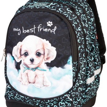 Superlight Petit Puppy Love 28621, torba za prvi razred