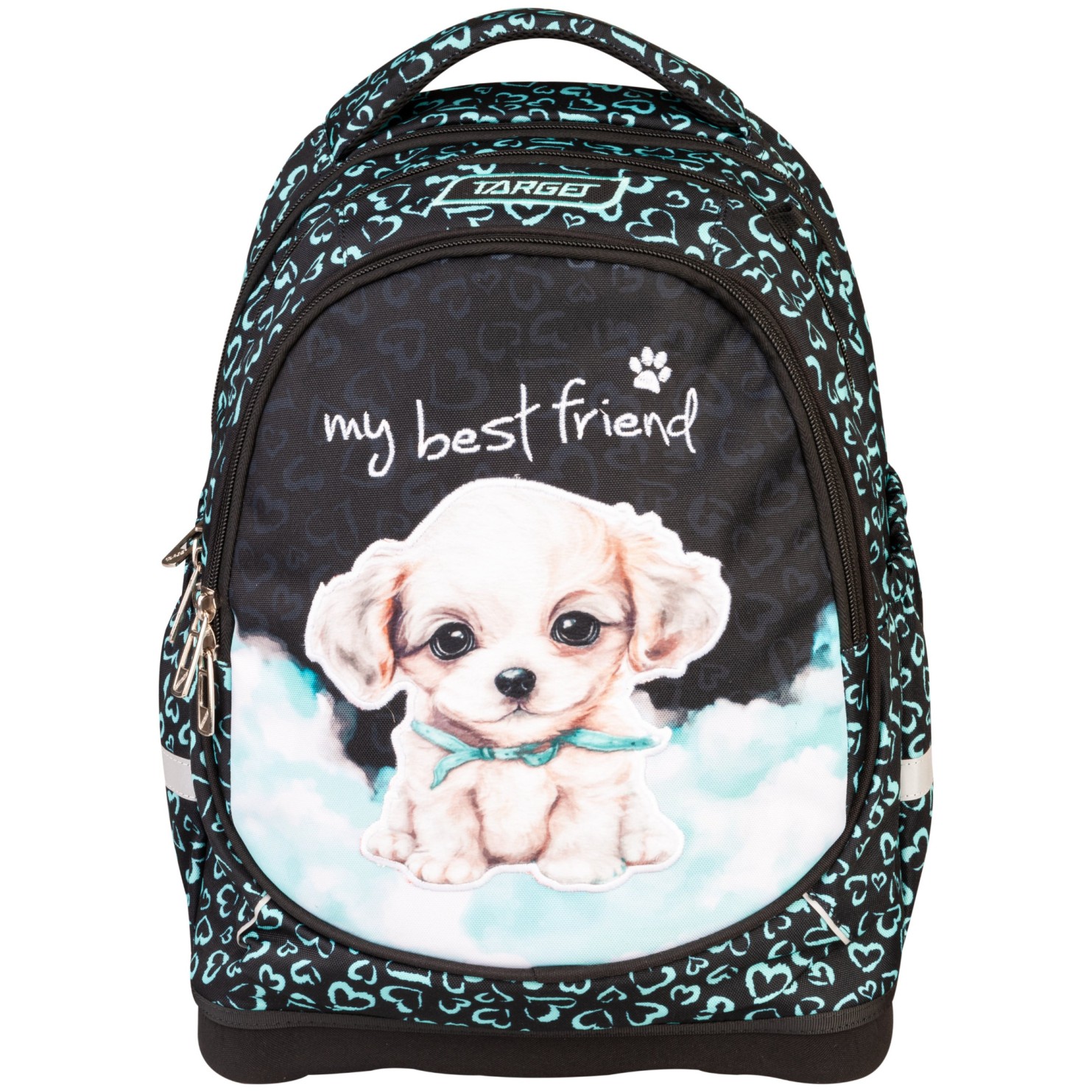 Šolska torba za prvo triado Superlight Petit Puppy Love 28621 Šolska torba za prvo triado Superlight Petit Puppy Love 28621