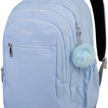 Šolski nahrbtnik POPGRID Powder Blue 28707, za višje razrede