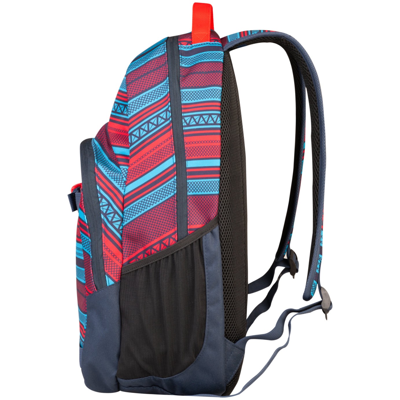 Šolska torba za 3 triado HIPSTER Blue/Red 28734