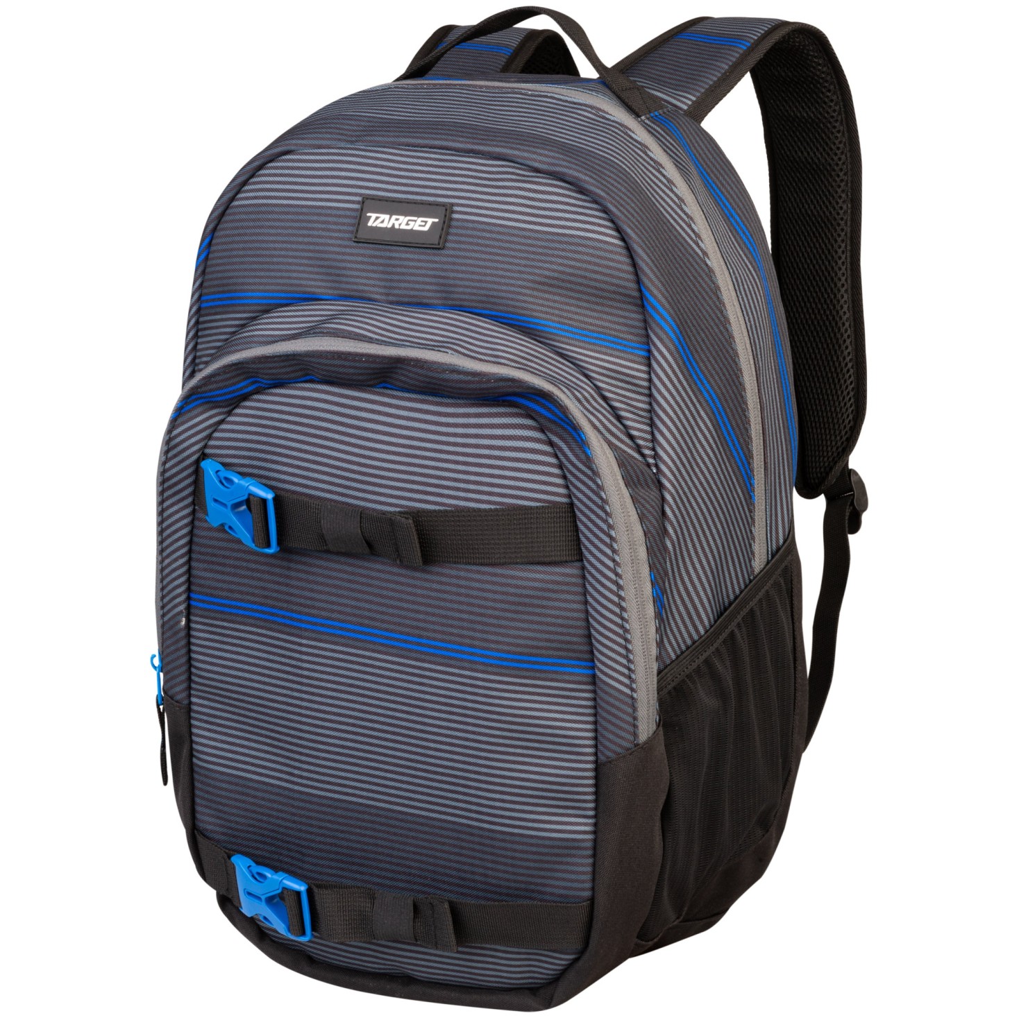 Šolska torba za 3 triado HIPSTER Grey/Blue 28735