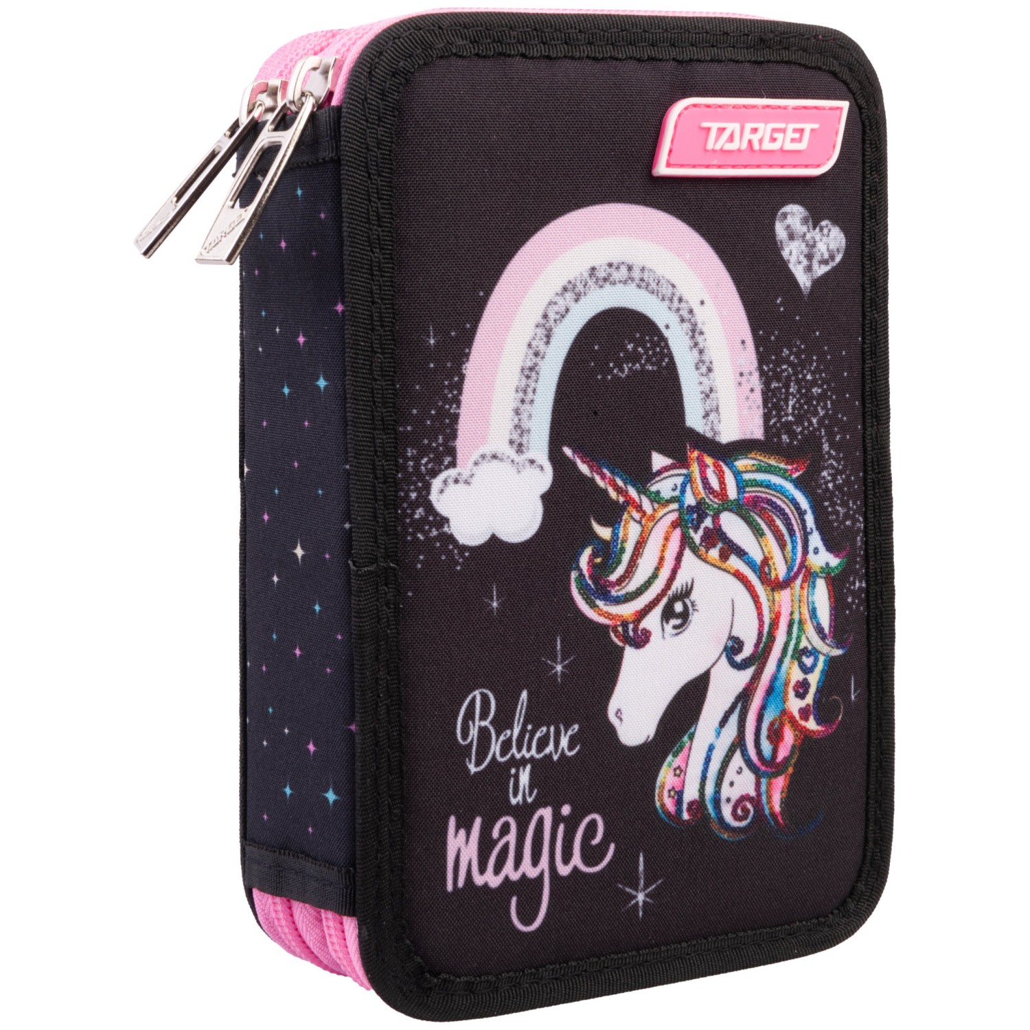 Dvodijelna puna pernica DOUBLE Rainbow Unicorn 28775