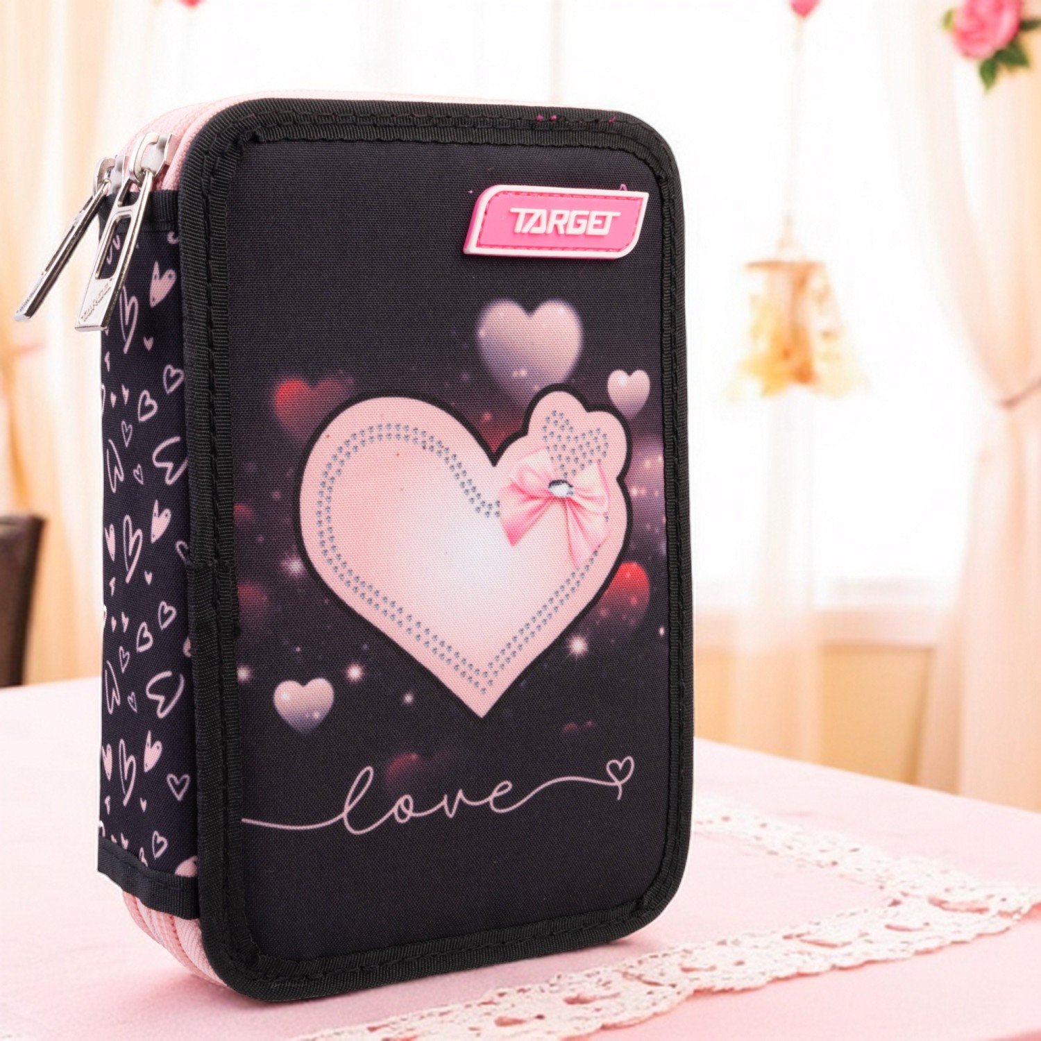 Dvodijelna puna pernica DOUBLE Love 28774 Dvodijelna puna pernica DOUBLE Love 28774