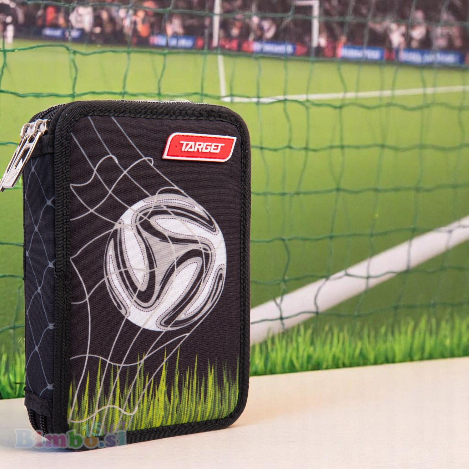 Peresnica DOUBLE Football Net 28769 - polna z dvema zadrgama