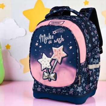 Šolska torba SUPERLIGHT Petit 2 face Make a Wish 28610