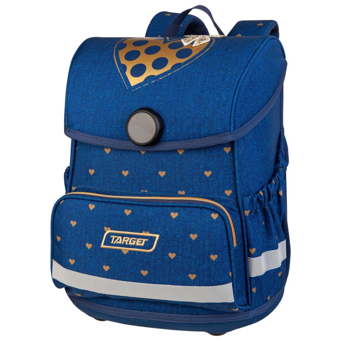GT TWIST Denim romance 26931 - anatomski šolski nahrbtnik, šolska torba