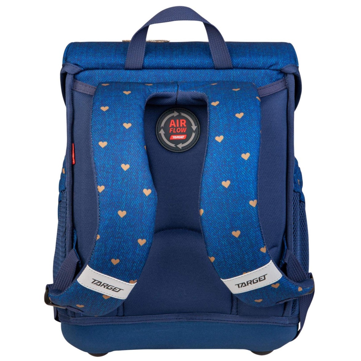 GT TWIST Denim romance 26931 - anatomski šolski nahrbtnik, šolska torba