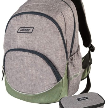 FLOW PACK Grey 26291 - anatomski šolski nahrbtnik, šolska torba