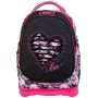 SUPERLIGHT Petit 2 face Ripped heart 27147 - šolska torba