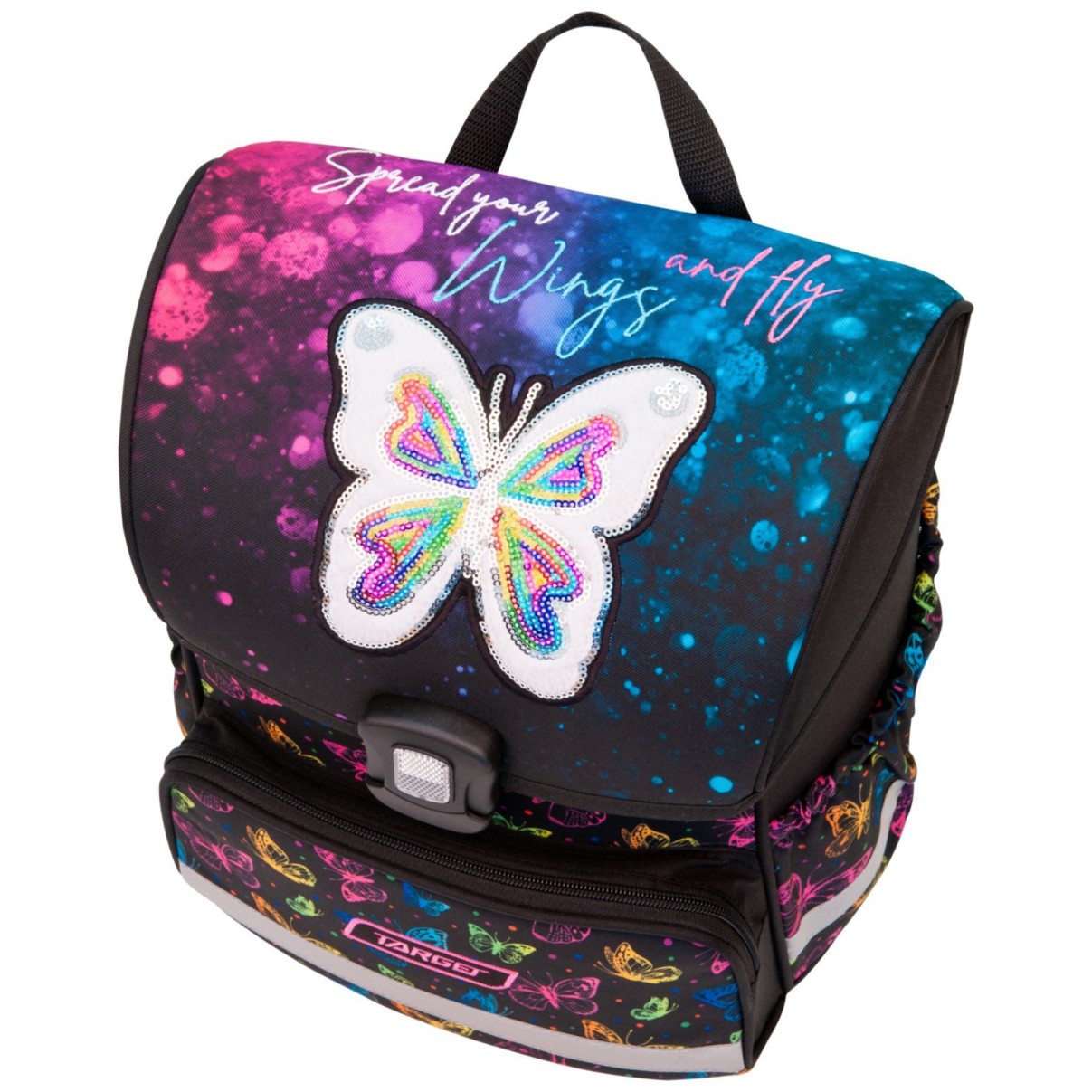 Trda torba GT CLICK Spread Your Wings 27606 - šolska torba