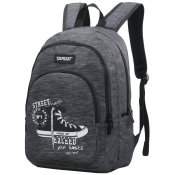 Šolska torba JOY Chuck Grey 27799 - šolski nahrbtnik